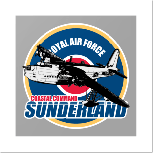 Short Sunderland Posters and Art